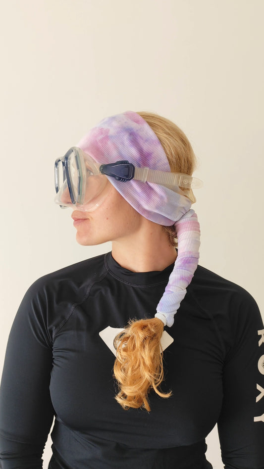 Tie & Dye Diving Headband 💜